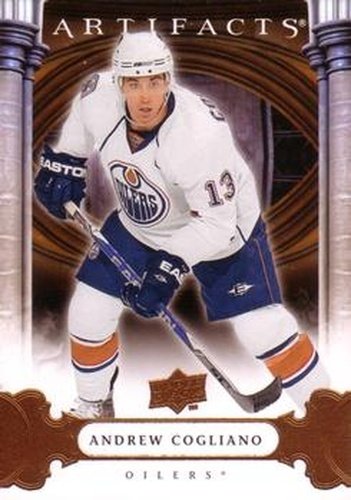 #95 Andrew Cogliano - Edmonton Oilers - 2009-10 Upper Deck Artifacts Hockey