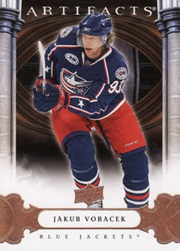 #97 Jakub Voracek - Columbus Blue Jackets - 2009-10 Upper Deck Artifacts Hockey