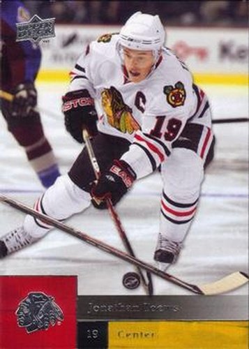 #107 Jonathan Toews - Chicago Blackhawks - 2009-10 Upper Deck Hockey