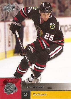 #111 Cam Barker - Chicago Blackhawks - 2009-10 Upper Deck Hockey