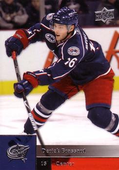 #118 Derick Brassard - Columbus Blue Jackets - 2009-10 Upper Deck Hockey