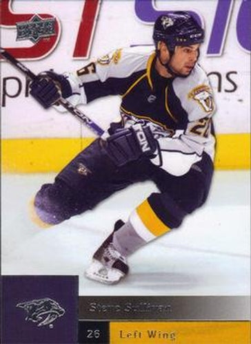 #129 Steve Sullivan - Nashville Predators - 2009-10 Upper Deck Hockey