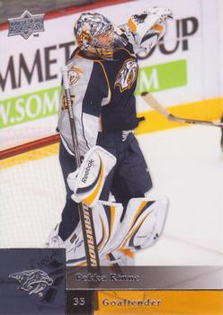#132 Pekka Rinne - Nashville Predators - 2009-10 Upper Deck Hockey