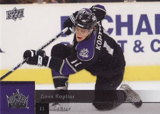 #133 Anze Kopitar - Los Angeles Kings - 2009-10 Upper Deck Hockey