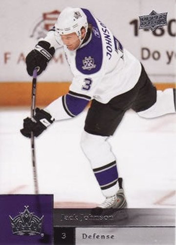 #134 Jack Johnson - Los Angeles Kings - 2009-10 Upper Deck Hockey