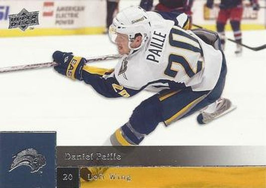 #13 Daniel Paille - Buffalo Sabres - 2009-10 Upper Deck Hockey