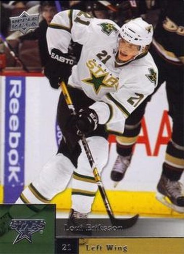 #144 Loui Eriksson - Dallas Stars - 2009-10 Upper Deck Hockey