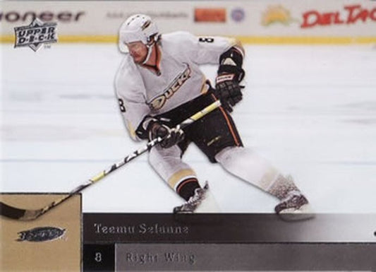 #145 Teemu Selanne - Anaheim Ducks - 2009-10 Upper Deck Hockey