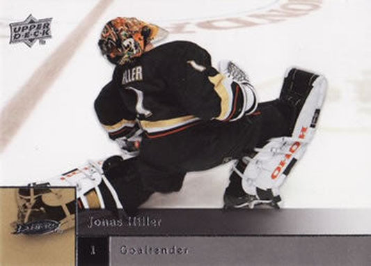 #146 Jonas Hiller - Anaheim Ducks - 2009-10 Upper Deck Hockey
