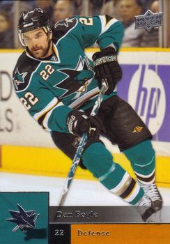 #154 Dan Boyle - San Jose Sharks - 2009-10 Upper Deck Hockey