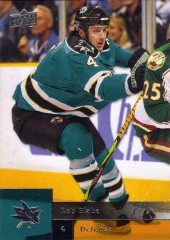 #155 Rob Blake - San Jose Sharks - 2009-10 Upper Deck Hockey