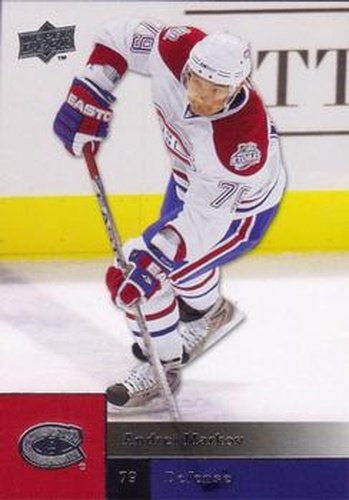 #15 Andrei Markov - Montreal Canadiens - 2009-10 Upper Deck Hockey