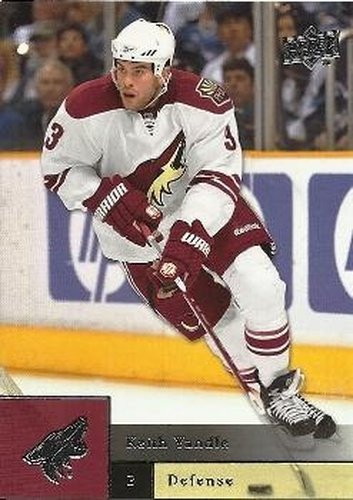 #160 Keith Yandle - Phoenix Coyotes - 2009-10 Upper Deck Hockey