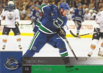 #166 Daniel Sedin - Vancouver Canucks - 2009-10 Upper Deck Hockey