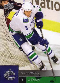 #167 Kevin Bieksa - Vancouver Canucks - 2009-10 Upper Deck Hockey