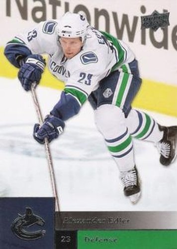 #171 Alexander Edler - Vancouver Canucks - 2009-10 Upper Deck Hockey