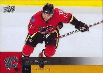 #173 Rene Bourque - Calgary Flames - 2009-10 Upper Deck Hockey