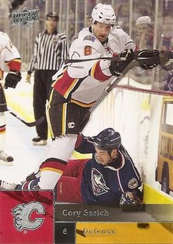 #175 Cory Sarich - Calgary Flames - 2009-10 Upper Deck Hockey