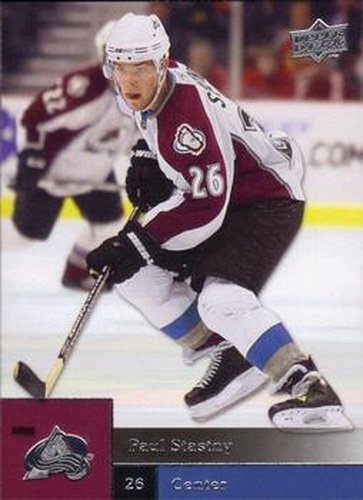 #179 Paul Stastny - Colorado Avalanche - 2009-10 Upper Deck Hockey