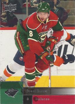 #187 Brent Burns - Minnesota Wild - 2009-10 Upper Deck Hockey
