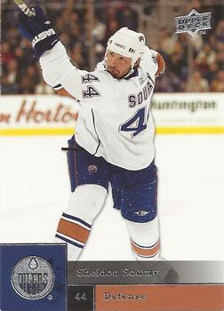 #196 Sheldon Souray - Edmonton Oilers - 2009-10 Upper Deck Hockey