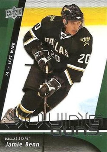 #212 Jamie Benn - Dallas Stars - 2009-10 Upper Deck Hockey