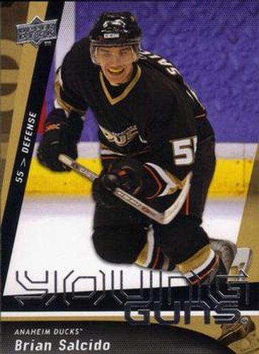#217 Brian Salcido - Anaheim Ducks - 2009-10 Upper Deck Hockey