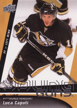 #218 Luca Caputi - Pittsburgh Penguins - 2009-10 Upper Deck Hockey