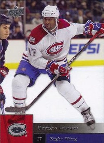#21 Georges Laraque - Montreal Canadiens - 2009-10 Upper Deck Hockey