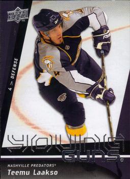 #238 Teemu Laakso - Nashville Predators - 2009-10 Upper Deck Hockey
