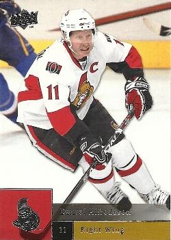 #23 Daniel Alfredsson - Ottawa Senators - 2009-10 Upper Deck Hockey