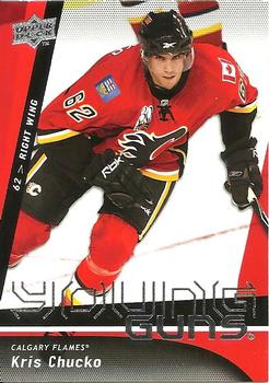 #242 Kris Chucko - Calgary Flames - 2009-10 Upper Deck Hockey