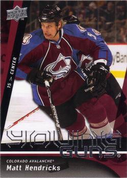 #247 Matt Hendricks - Colorado Avalanche - 2009-10 Upper Deck Hockey