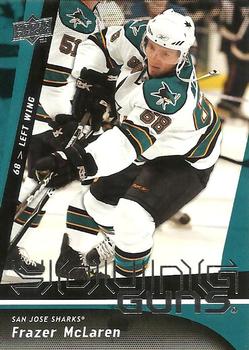 #249 Frazer McLaren - San Jose Sharks - 2009-10 Upper Deck Hockey