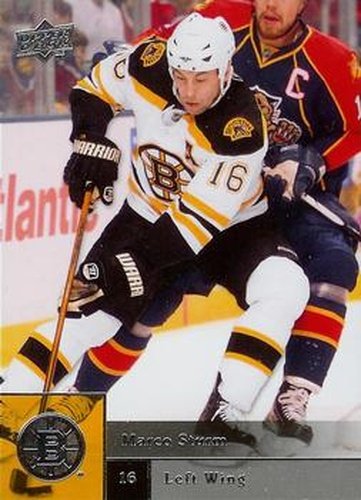 #255 Marco Sturm - Boston Bruins - 2009-10 Upper Deck Hockey