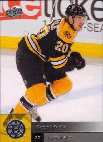 #257 Daniel Paille - Boston Bruins - 2009-10 Upper Deck Hockey