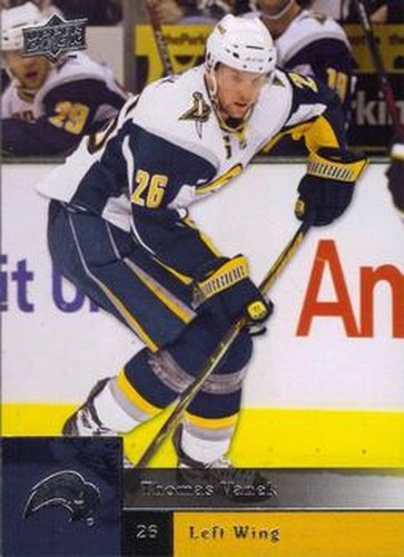 #258 Thomas Vanek - Buffalo Sabres - 2009-10 Upper Deck Hockey