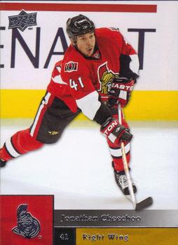 #278 Jonathan Cheechoo - Ottawa Senators - 2009-10 Upper Deck Hockey