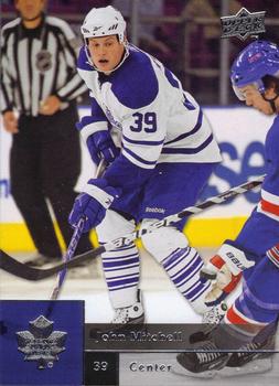 #282 John Mitchell - Toronto Maple Leafs - 2009-10 Upper Deck Hockey