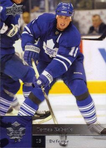 #283 Tomas Kaberle - Toronto Maple Leafs - 2009-10 Upper Deck Hockey
