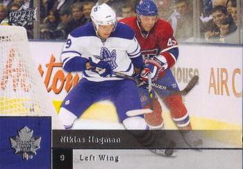 #284 Niklas Hagman - Toronto Maple Leafs - 2009-10 Upper Deck Hockey