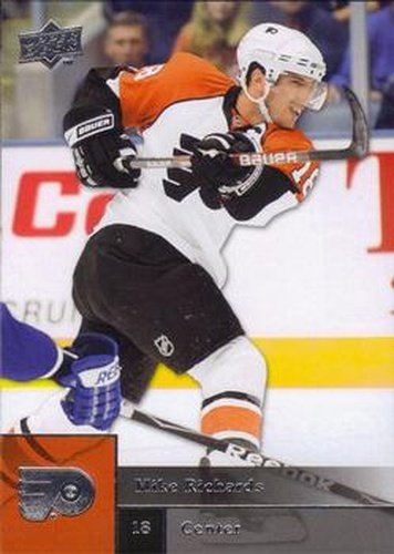 #286 Mike Richards - Philadelphia Flyers - 2009-10 Upper Deck Hockey