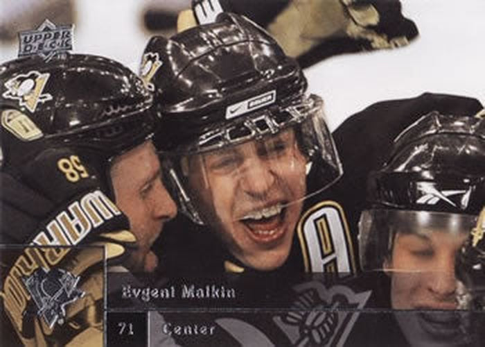 #293 Evgeni Malkin - Pittsburgh Penguins - 2009-10 Upper Deck Hockey