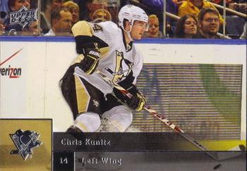 #296 Chris Kunitz - Pittsburgh Penguins - 2009-10 Upper Deck Hockey