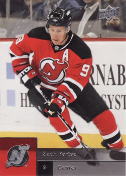 #300 Zach Parise - New Jersey Devils - 2009-10 Upper Deck Hockey