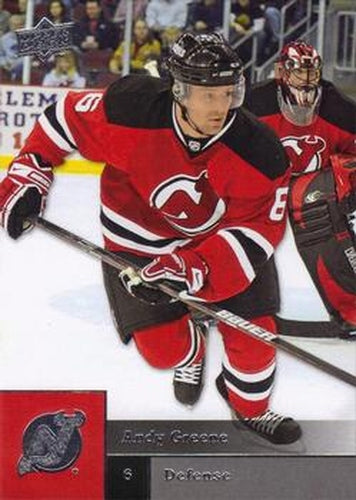 #302 Andy Greene - New Jersey Devils - 2009-10 Upper Deck Hockey