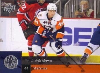 #306 Frederick Meyer - New York Islanders - 2009-10 Upper Deck Hockey