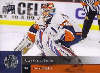 #308 Dwayne Roloson - New York Islanders - 2009-10 Upper Deck Hockey