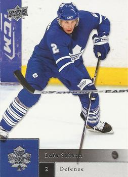 #30 Luke Schenn - Toronto Maple Leafs - 2009-10 Upper Deck Hockey