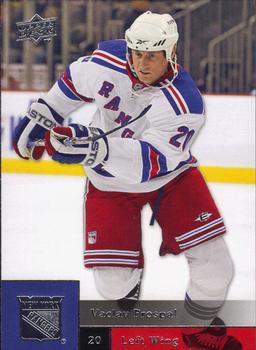 #313 Vaclav Prospal - New York Rangers - 2009-10 Upper Deck Hockey